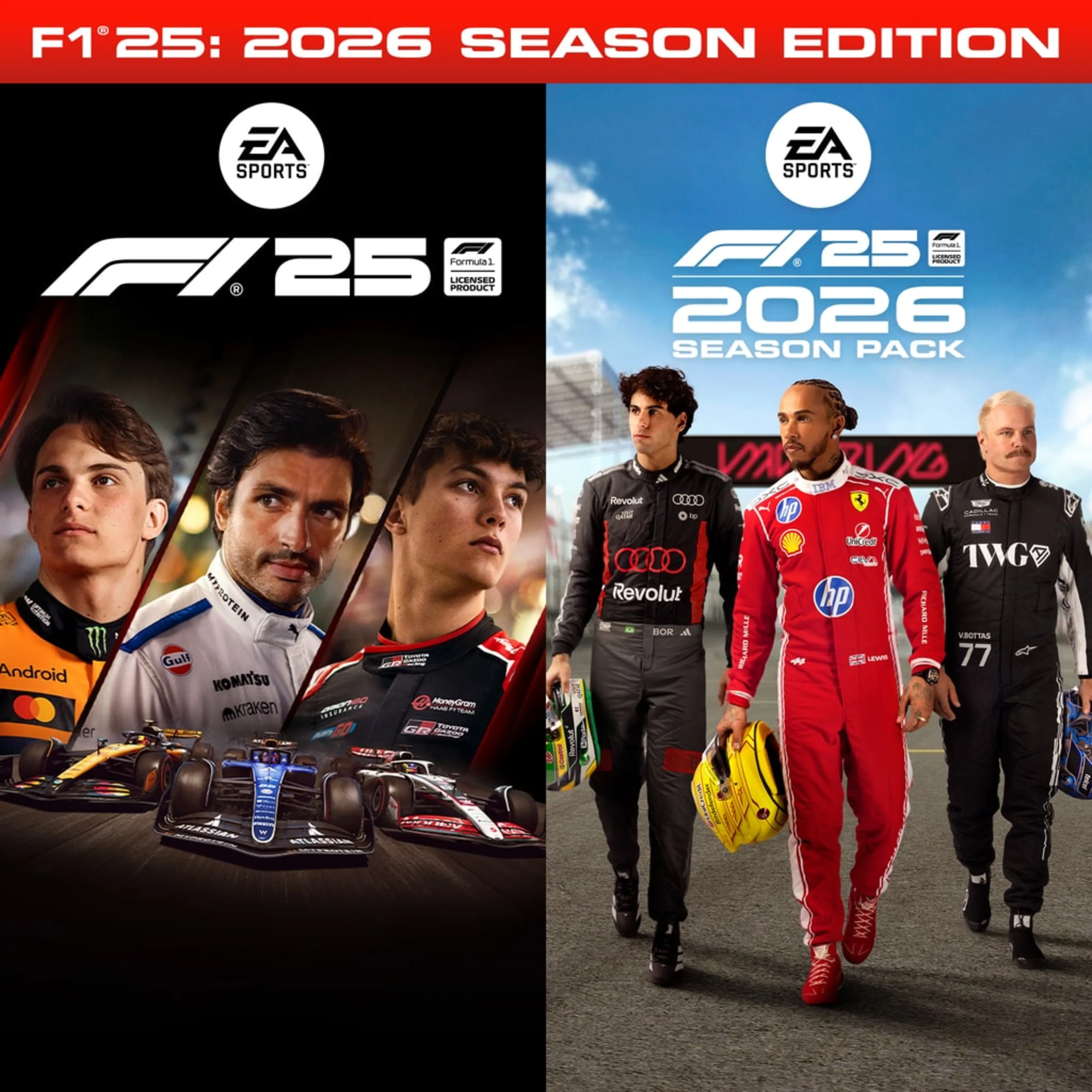 اکانت قانونی F1 25 2026 Season Edition برای PS5
